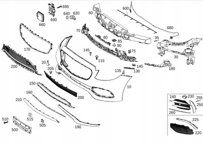 FORROS PARA TABLICE MERCEDES AMG E CLASE C238  