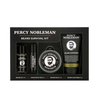 Zestaw do brody Prezentowy Percy Nobleman Beard Survival Kit