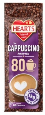 Kawa cappuccino Hearts Amaretto 1 kg