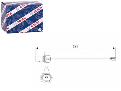 SENSOR DESGASTE ZAPATAS DE FRENADO PARTE TRASERA AUDI R8 R8 SPYDER 4.2 5.2  