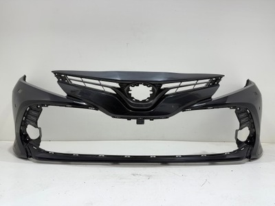 Toyota camry viii 8 бампер передний решётка радиатора решётка радиатора перед фото №1