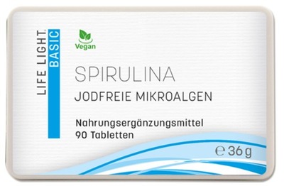 SPIRULINA PLATENSIS MIKROALGI SŁODKOWODNE BEZ JODU