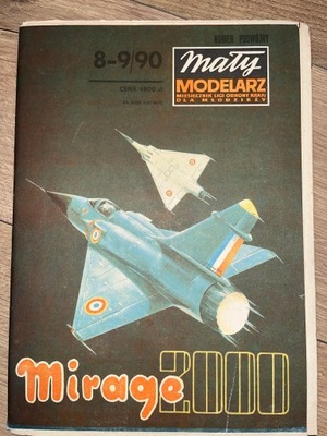 Mały Modelarz 8-9/90 Samolot "MIRAGE" 2000