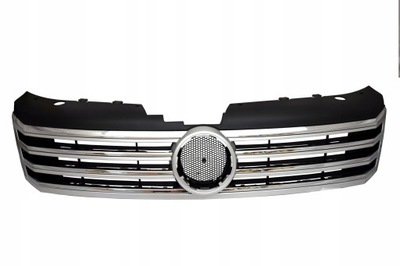 Vw passat b7 10- решітка радіатора решітка радіатора решітка впуск повітря хром фото №1