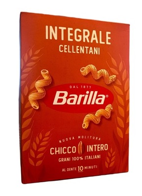 BARILLA INTEGRALE CELLENTANI 500G SPIRALNE RURKI WŁOSKI MAKARON