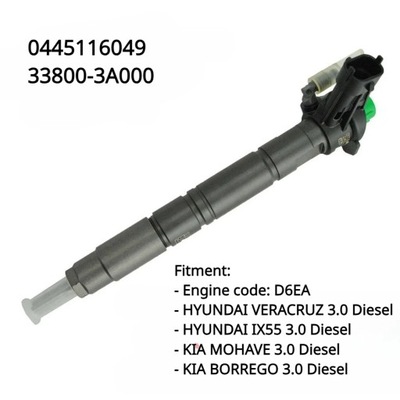 33800-3A000 BOQUILLA COMBUSTIBLES PARA DIESEL PARA HYUNDAI IX55 VERACRUZ KIA MOHAVE  