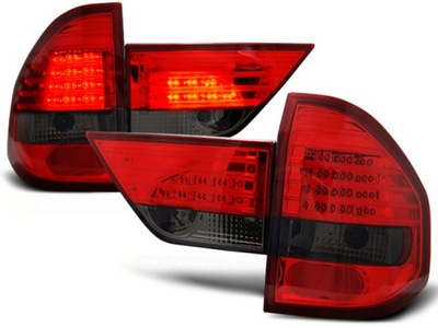 ФОНАРИ DIODOWE BMW X3 E83 04-06 RED SMOKE LED (СВЕТОДИОД )