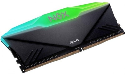 Apacer Pamięć DDR4 Apacer NOX RGB 16GB (1x16GB) 3200MHz CL16 1,35V