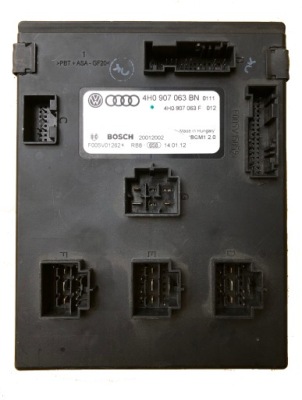 Модуль комфорта audi оригинальный номер 4h0907063bn фото №1