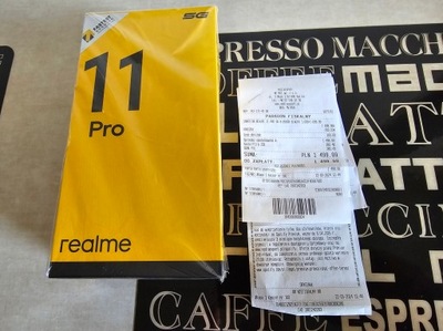 NOWY!! NOWY!REALME 11 PRO 5G 8/256GB NOWY NIEUZYWANY MEDIA EXPERT GWAR.24M!