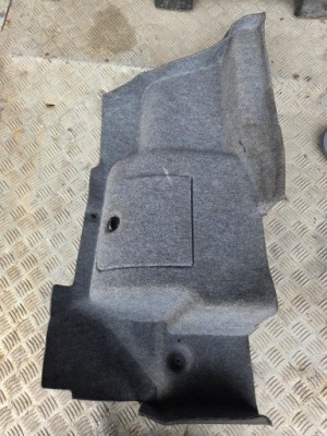 Bmw e46 sedan обивка обшивка багажника левый фото №1