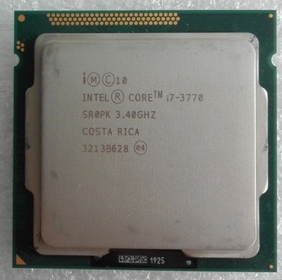 Intel Core I7 3770 4x3,9 GHz!