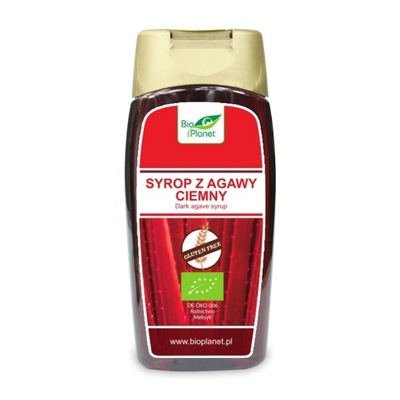 Syrop z agawy ciemny BIO 350 g (250 ml) Bio Planet