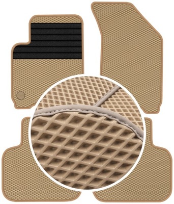 FIAT FREEMONT 2011-2016 ALFOMBRILLAS GOMA PARA COCHE EVA  