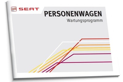 SEAT LIMPIO NIEMIECKA LIBRO DE MANTENIMIENTO  