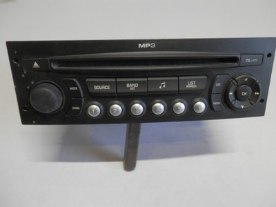 Peugeot 207 радіо cd mp3 96662669xt фото №1