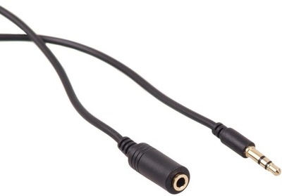 Kabel przewód miniJack 3.5mm wtyk-gniazdo 10m Jack