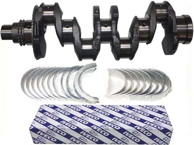 Wał колінчастий iveco daily 3,0 cng + вкладиші iveco фото №1