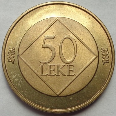 ALBANIA - 50 leke - 2003 - Jeronim de Rada