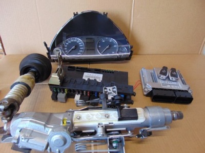 Набор стартовый иммобилайзер mercedes w203 lift 2,2 europa фото №1