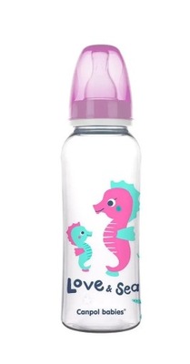 Canpol babies butelka wąska 250ml LOVE & SEA