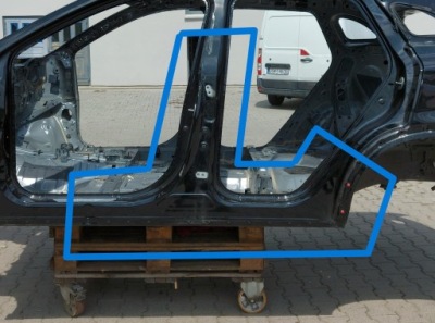 Renault austral e блок двигуна середній поріг лівий фото №1