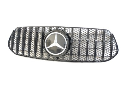 Решітка радіатора решітка радіатора mercedes gle w167 gt 2019- black kam фото №1