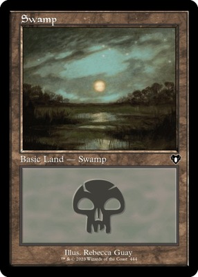 MTG 2x Swamp *Retro-Frame*