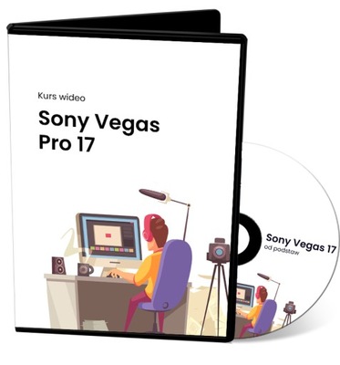 KURS WIDEO SONY VEGAS PRO 17 OD PODSTAW - DVD