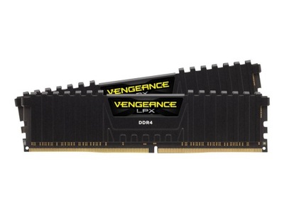 CORSAIR Vengeance LPX Pamięć DDR4 16GB 2x8GB 3000MHz CL15 1.35V Czarna