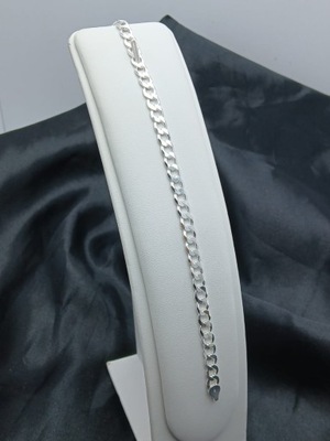 Srebrna bransoletka pancerka 8,81G P925 21CM