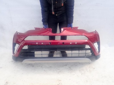 Toyota rav4 iv lift 15-19 бампер перед sprysk pdc фото №1