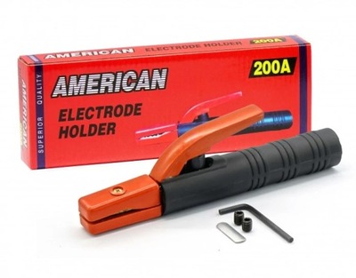 UCHWYT ELEKTRODOWY 200A AMERICAN ZACISK MOSIĘŻNY IDEAL