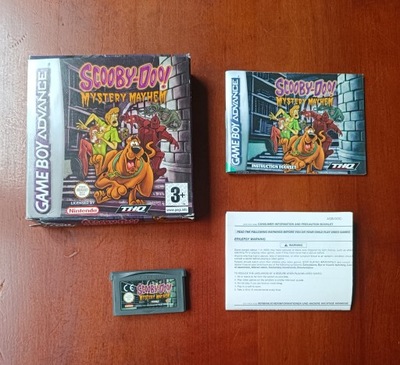 Scooby-Doo Mystery Mayhem GRA NA GAME BOY ADVANCE NINTENDO ANGIELSKA GBA