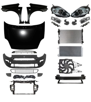 Fiat punto 12- бампер pas капот крыло фото №1