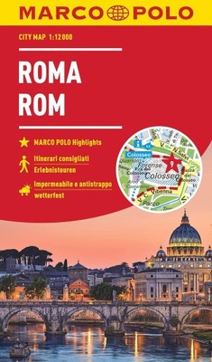 Marco Polo MAPA Rzym Plan miasta 1:12 000