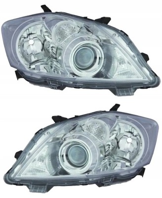 Фары лампы l+p toyota auris e15 -12 комплект фото №1