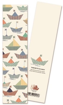 ZAKŁADKA DO KSIĄŻKI 9164 PAPIEROWE ŁÓDKI 2SZT