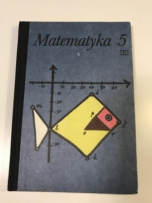 Matematyka 5 Podręcznik dla kl.5 SP Zawadowski