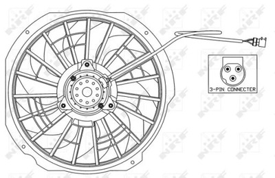 47025 ВЕНТИЛЯТОР CHLOD. BMW