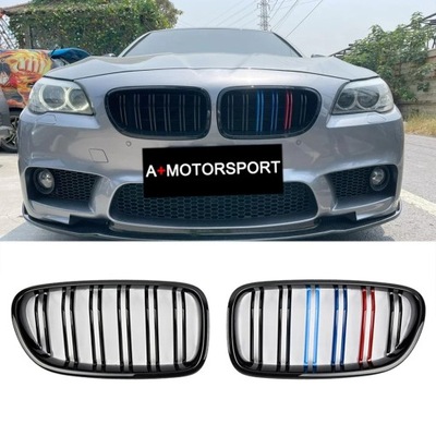 2 SZT. PRIEKINĖ GROTELĖS : BMW SERII 5 F10 F11 F18 2010-2017 