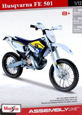 HUSQVARNA FE 501 do składania 1:12 Maisto 39177