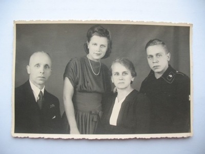 SIEMIANOWICE ŚL-LAURAHUTTE E. POPELKA RODZINA 1944