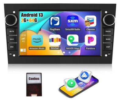 Radio samochodowe ALLNOEL RADIO NAWIGACJA 2DIN ANDROID 12 2-DIN