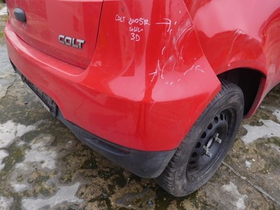 Бампер задня mitshubi colt 2009 комплектна 3d 56d фото №1