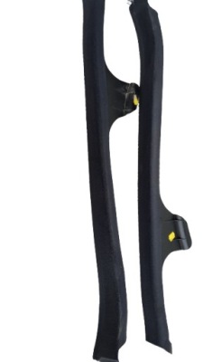 Mercedes w220 молдинг накладка поріг ліва права задня фото №1