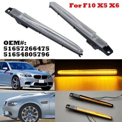 PARA BMW 5 1 SERII F10 M5 M CUPÉ E82 X5 X6 M DIODO LUMINOSO LED FLOTANTE BURSZTYNOWY BOC  