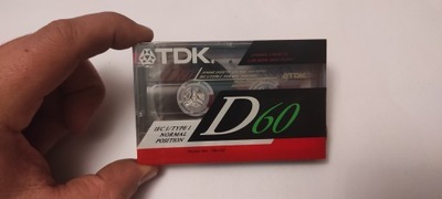 TDK D60 D 60 NOS folia #1867