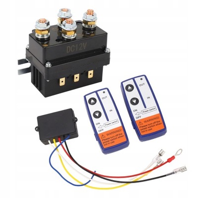 RELÉ WYCIAGARKI 500A CONTACTOR 12V 30W  