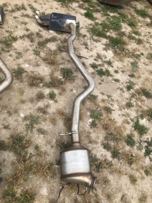 Mercedes gle w292 292 выхлоп гаситель 350 cdi фото №1